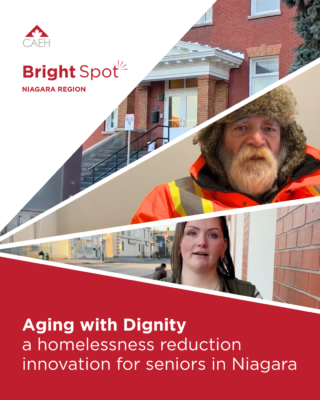 Bright spot: Aging with dignity: a homelessness reduction innovation for seniors in Niagara