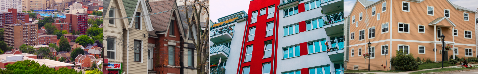 multiple types of housing