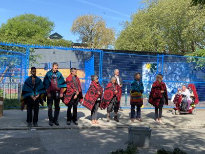 City officials participate in First nations ceremony at encampment in Oppenheimer Park